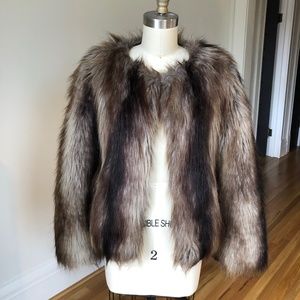 Faux Fur Coat